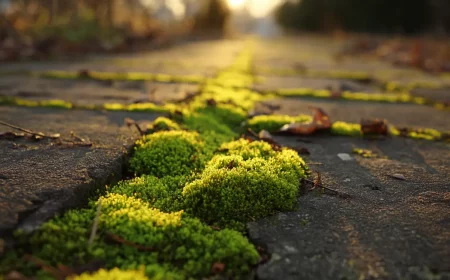 moos auf pflastersteinen dieser einfache trick wirkt yber nacht