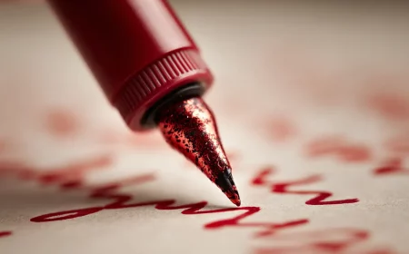 namen in rot ein aberglaube warnt vor groyem unglyck