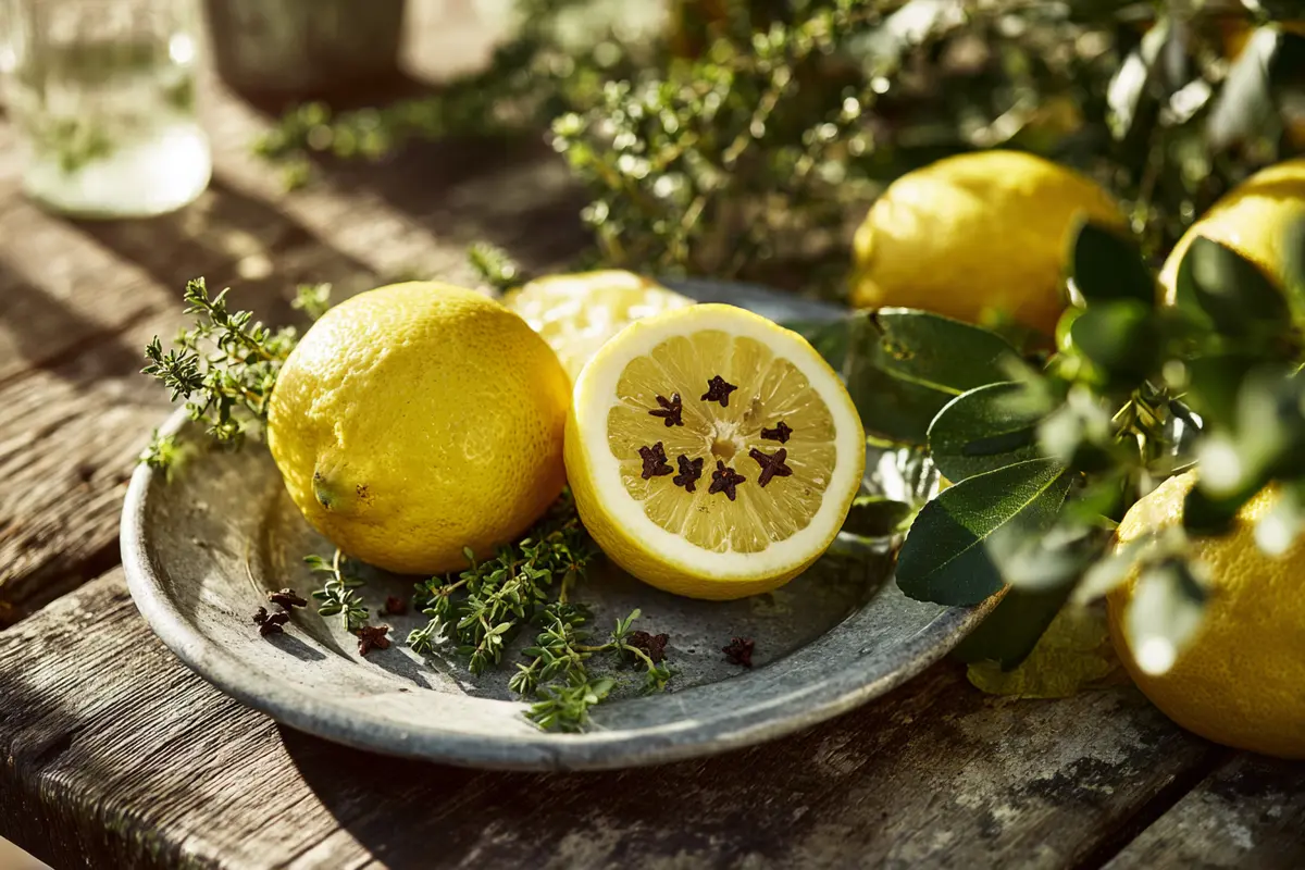 nelken in zitronen der geniale trick gegen mycken fliegen 2