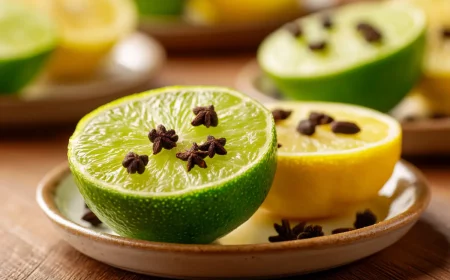 nelken in zitronen der geniale trick gegen mycken fliegen