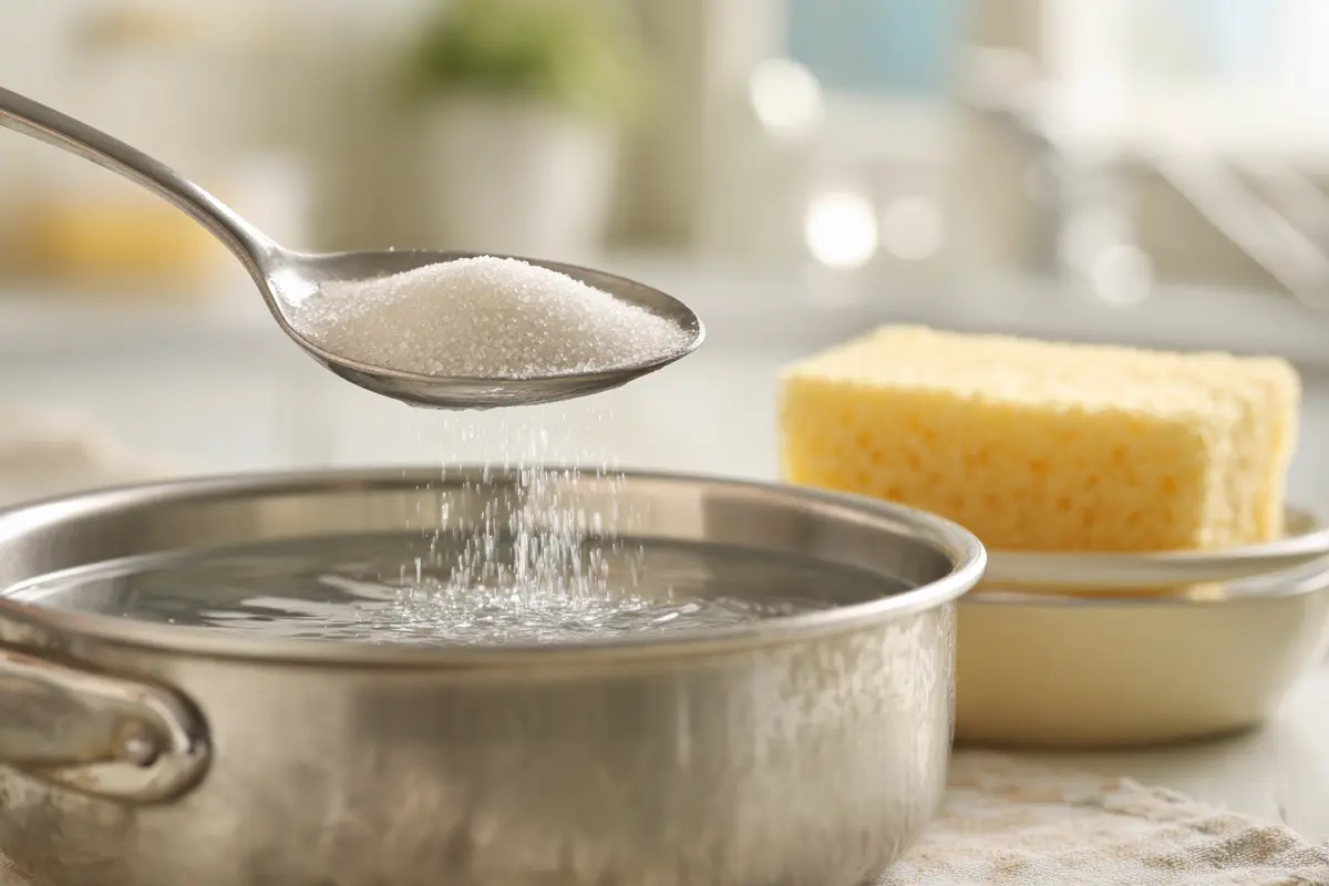 nur wenige tropfen lysen angetrocknetes fett sofort auf 3