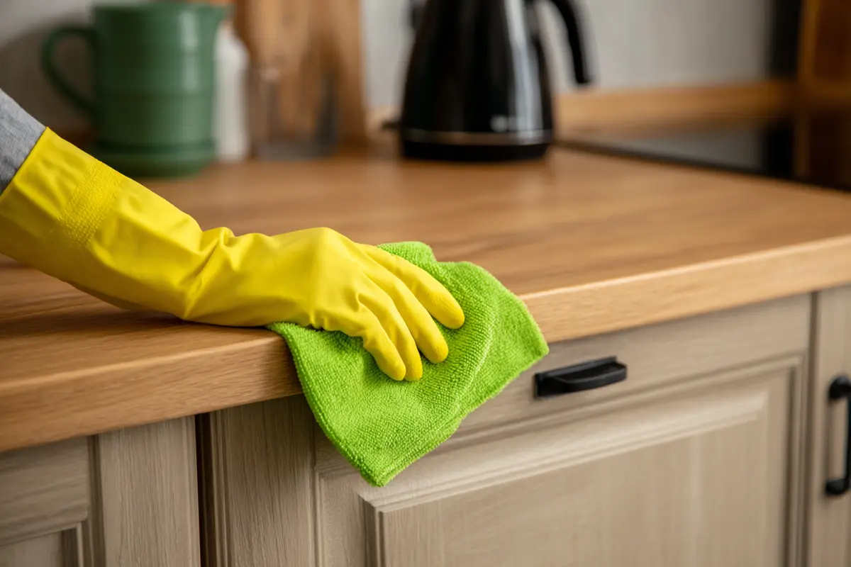 omas 4 geheimtipps fettige kychenmybel einfach reinigen 2 1