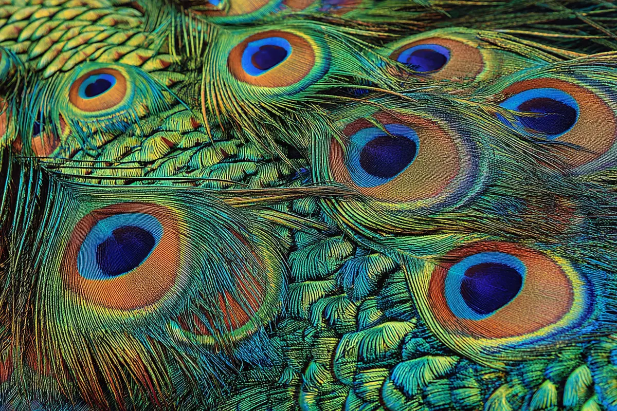 pfauenfedern als natyrliche laser eine biologische sensation