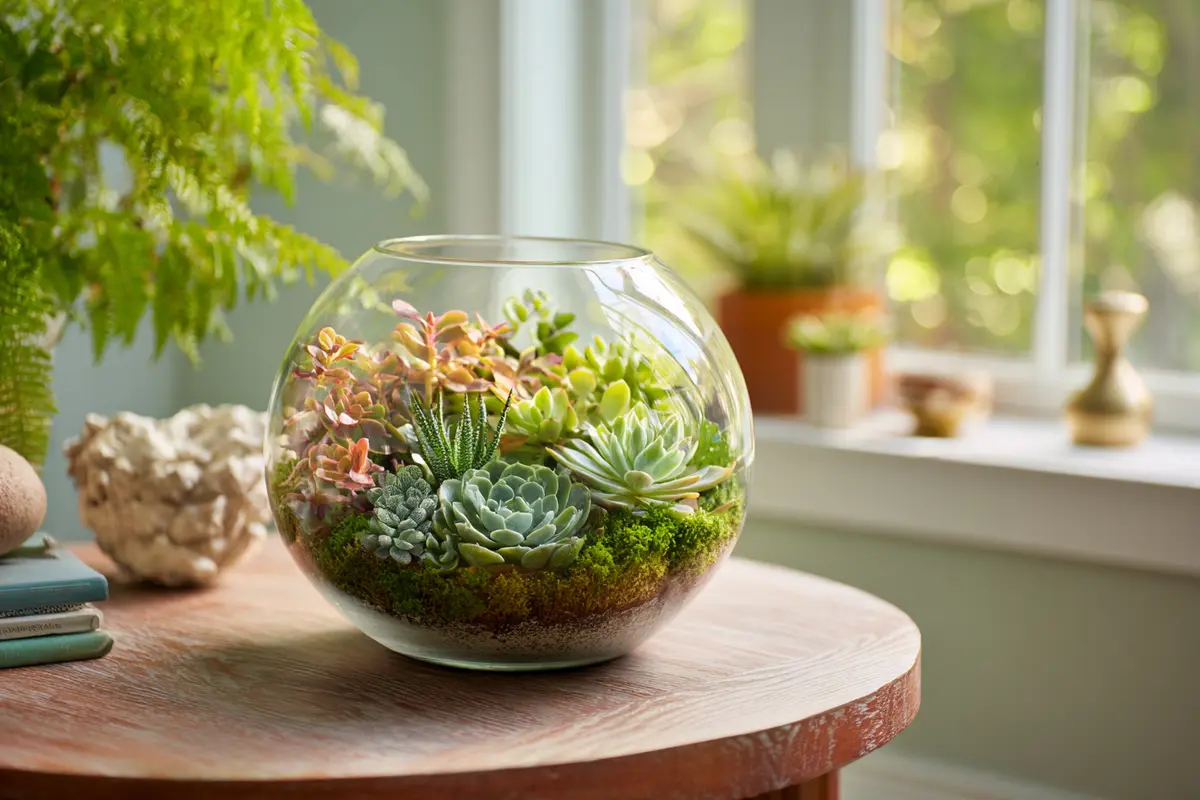 sukkulenten terrarium so gelingt ihr mini garten zu hause 3