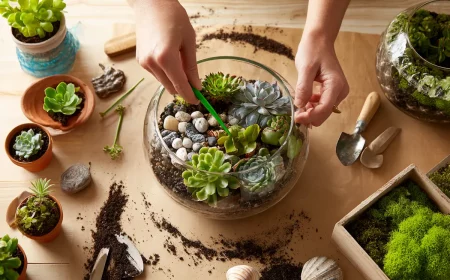 sukkulenten terrarium so gelingt ihr mini garten zu hause