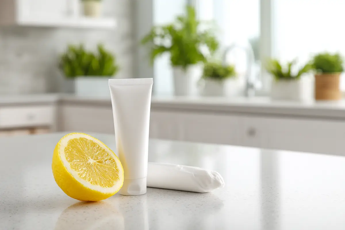 waschmaschine reinigen der trick mit zitrone zahnpasta 2