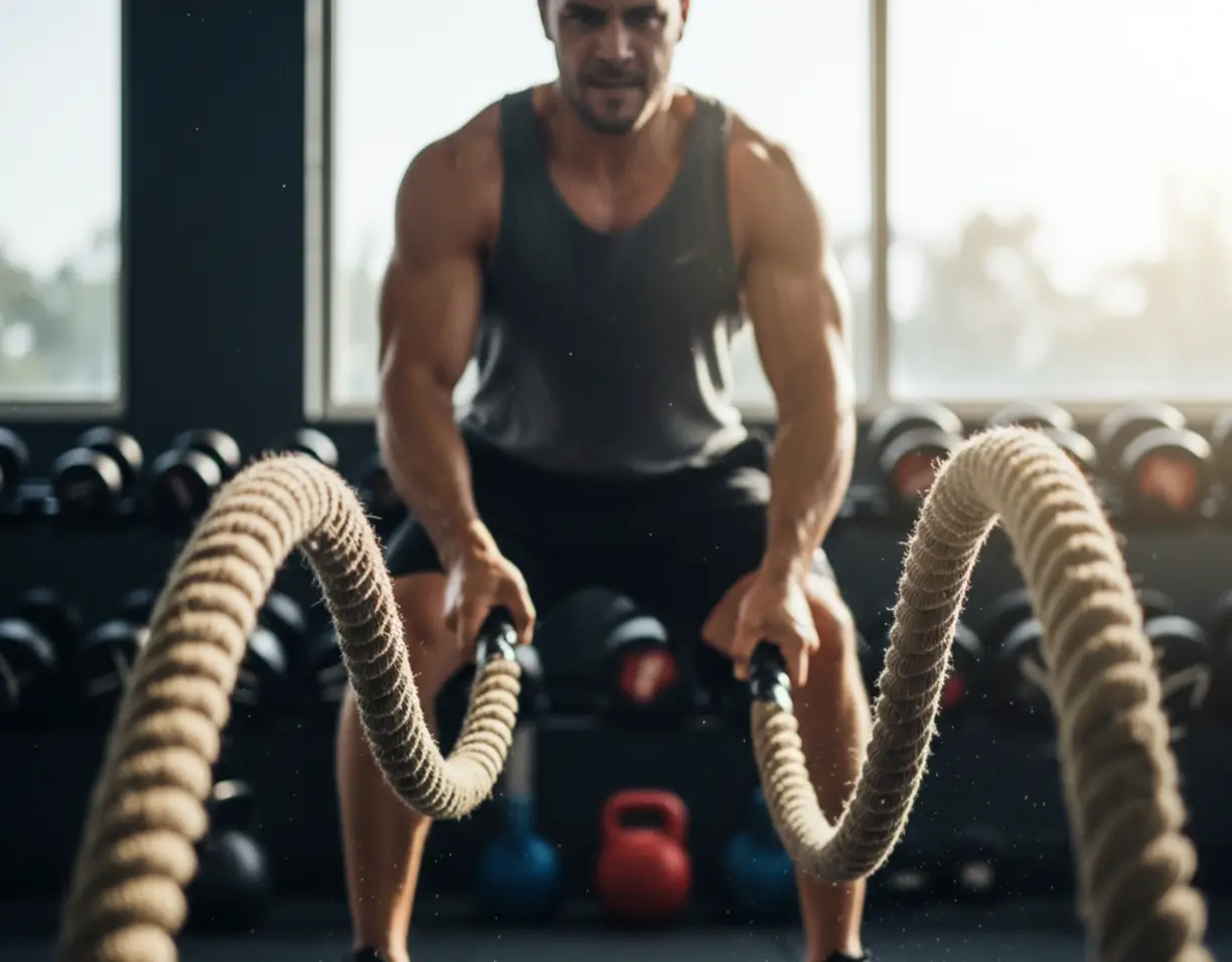 battle ropes besser als klassisches krafttraining 2