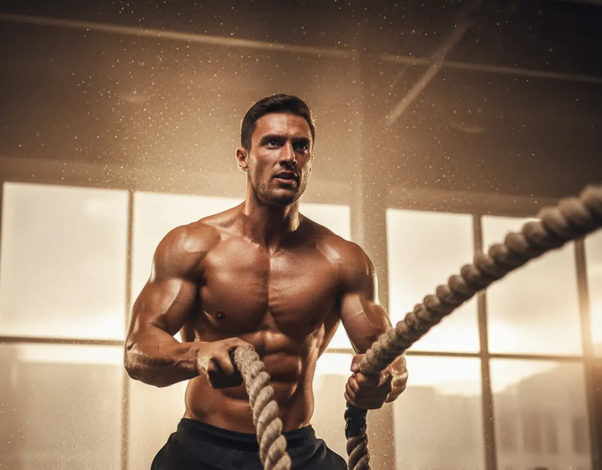 battle ropes besser als klassisches krafttraining