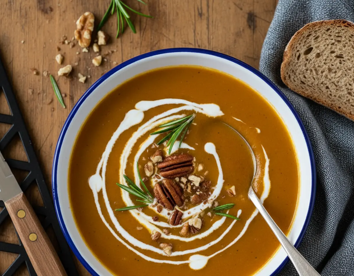 beste kyrbissuppe mit honig sahne diesem geheim gewyrz