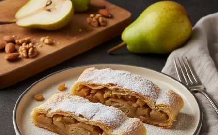 birnenstrudel so gelingt der perfekte herbstdessert