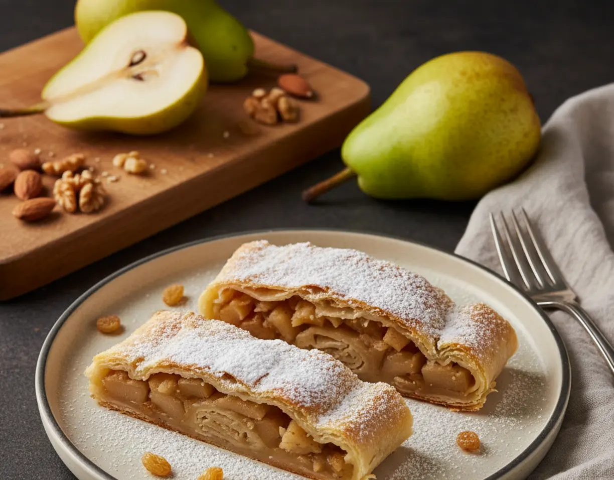 birnenstrudel so gelingt der perfekte herbstdessert