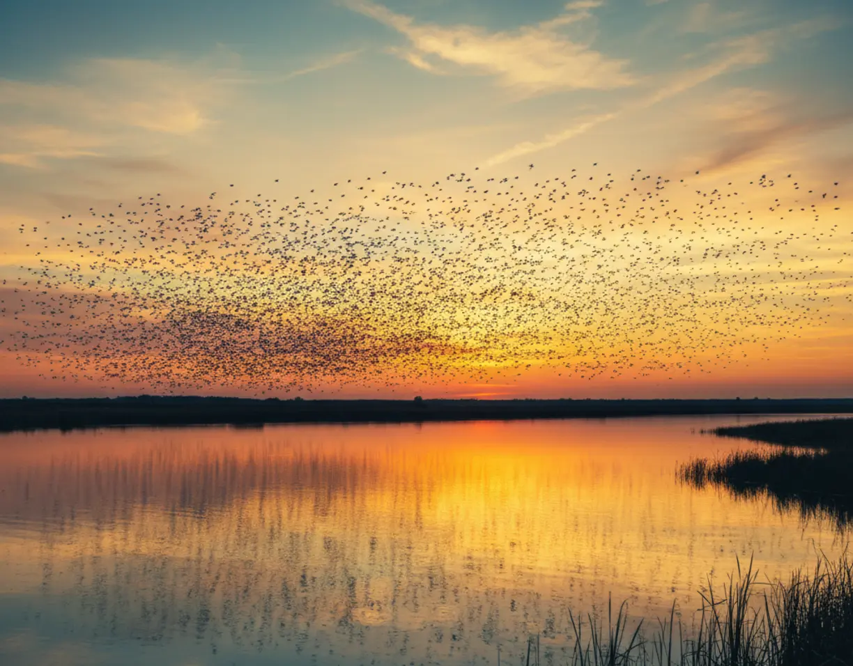 brandenburgs see wunder kraniche fkk klares wasser