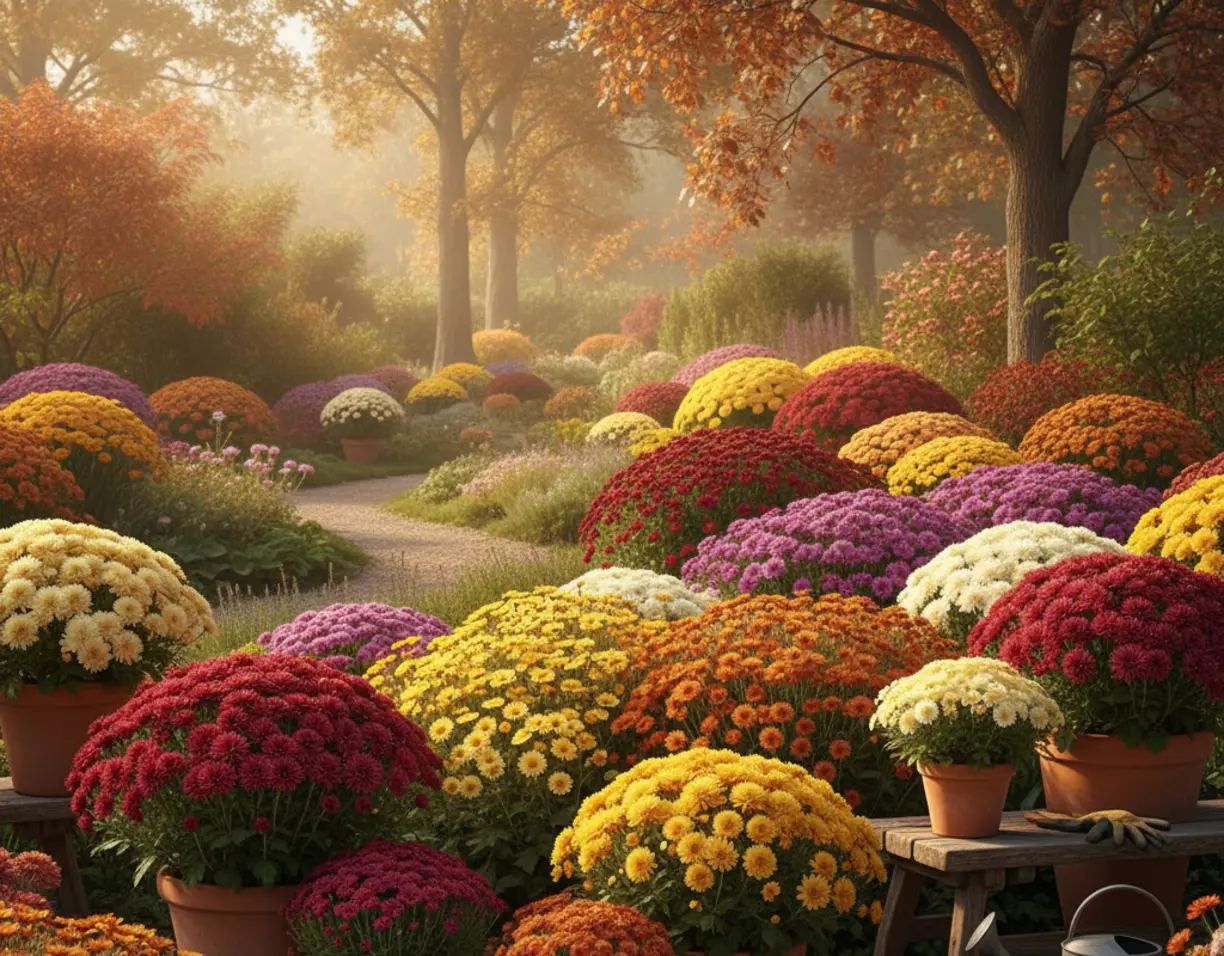 chrysanthemen im september der trick fyr eine yppige blyte 2