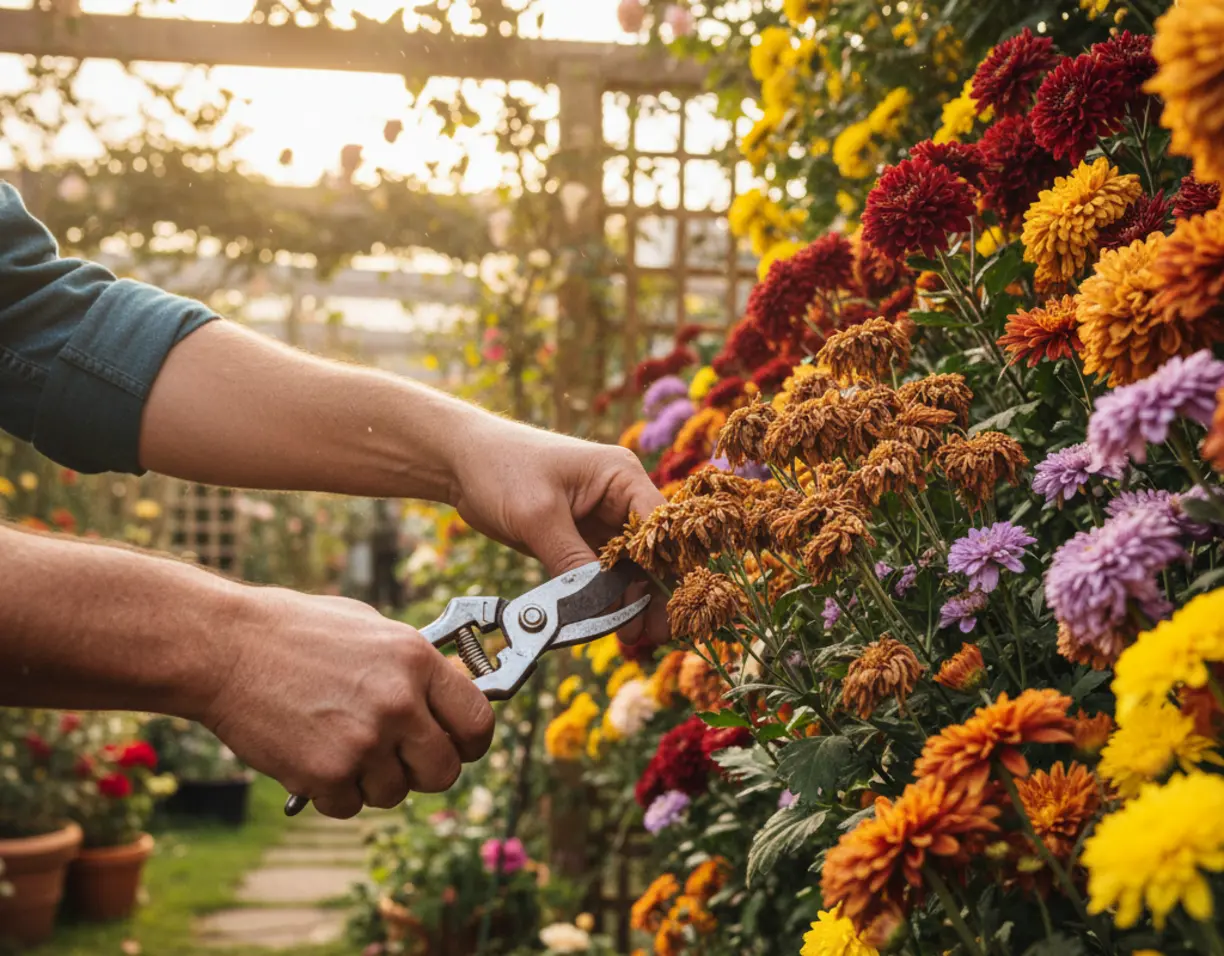chrysanthemen lynger blyhen lassen der simple gyrtner trick 2