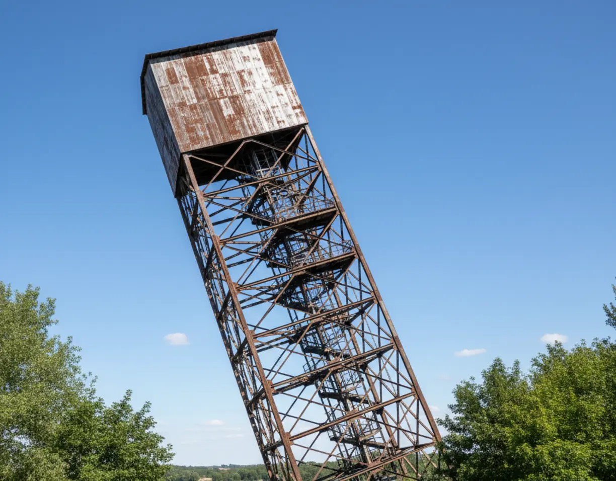 dieser turm ist mit 10y doppelt so schief wie pisa 2