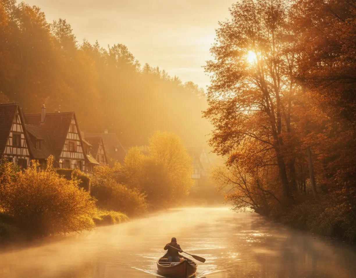 dieses dorf war 700 jahre nur per boot erreichbar