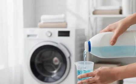 essig in der maschine wohin damit gegen geruch kalk