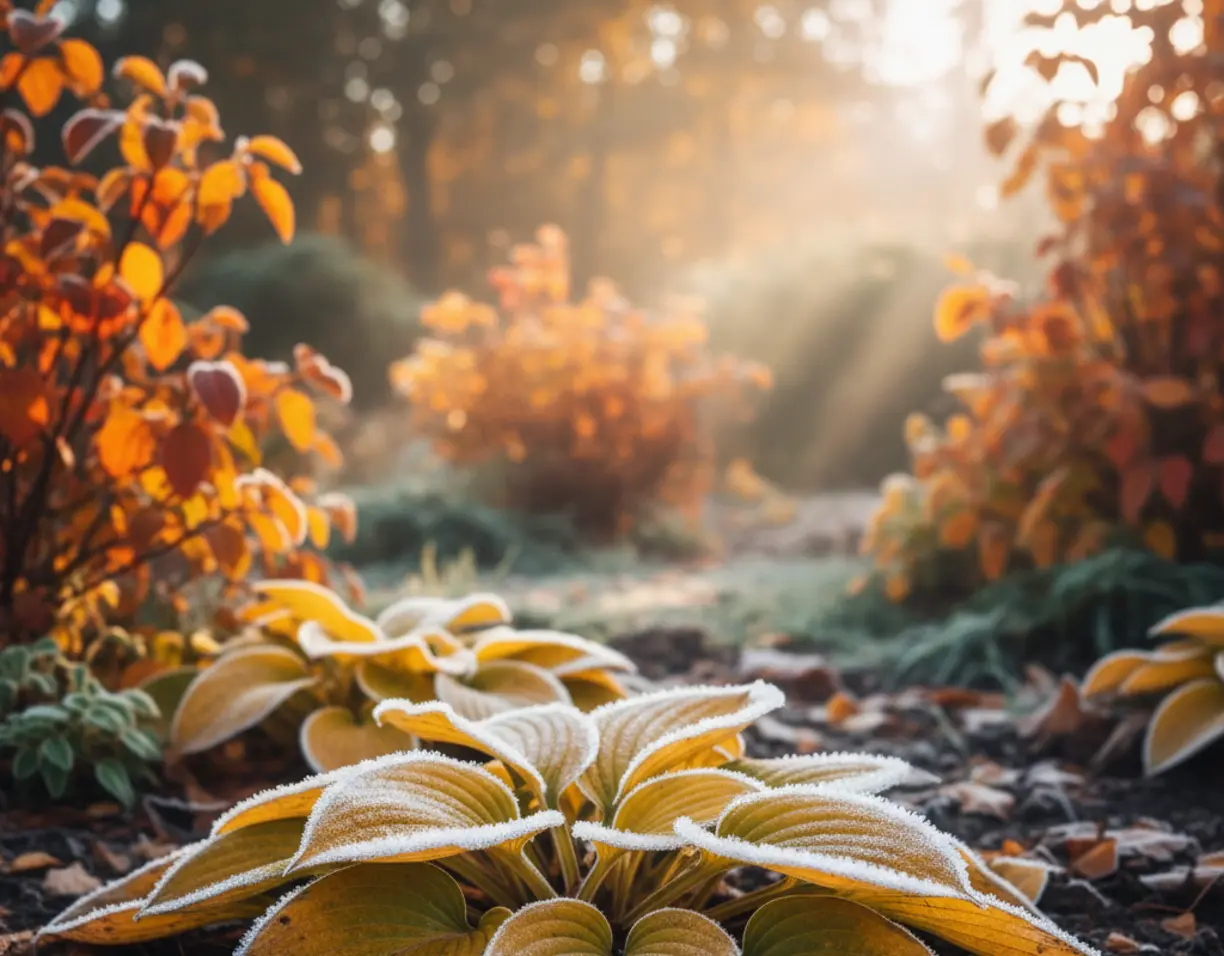 funkien im herbst der beste schutz vor dem ersten frost 2