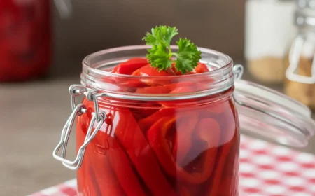 gegrillte paprika einlegen so schmeckt der winter nach sommer