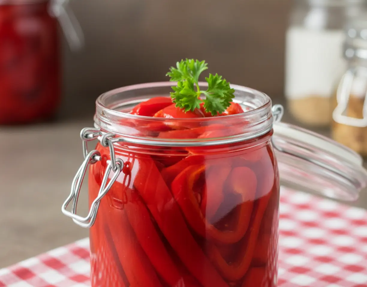 gegrillte paprika einlegen so schmeckt der winter nach sommer