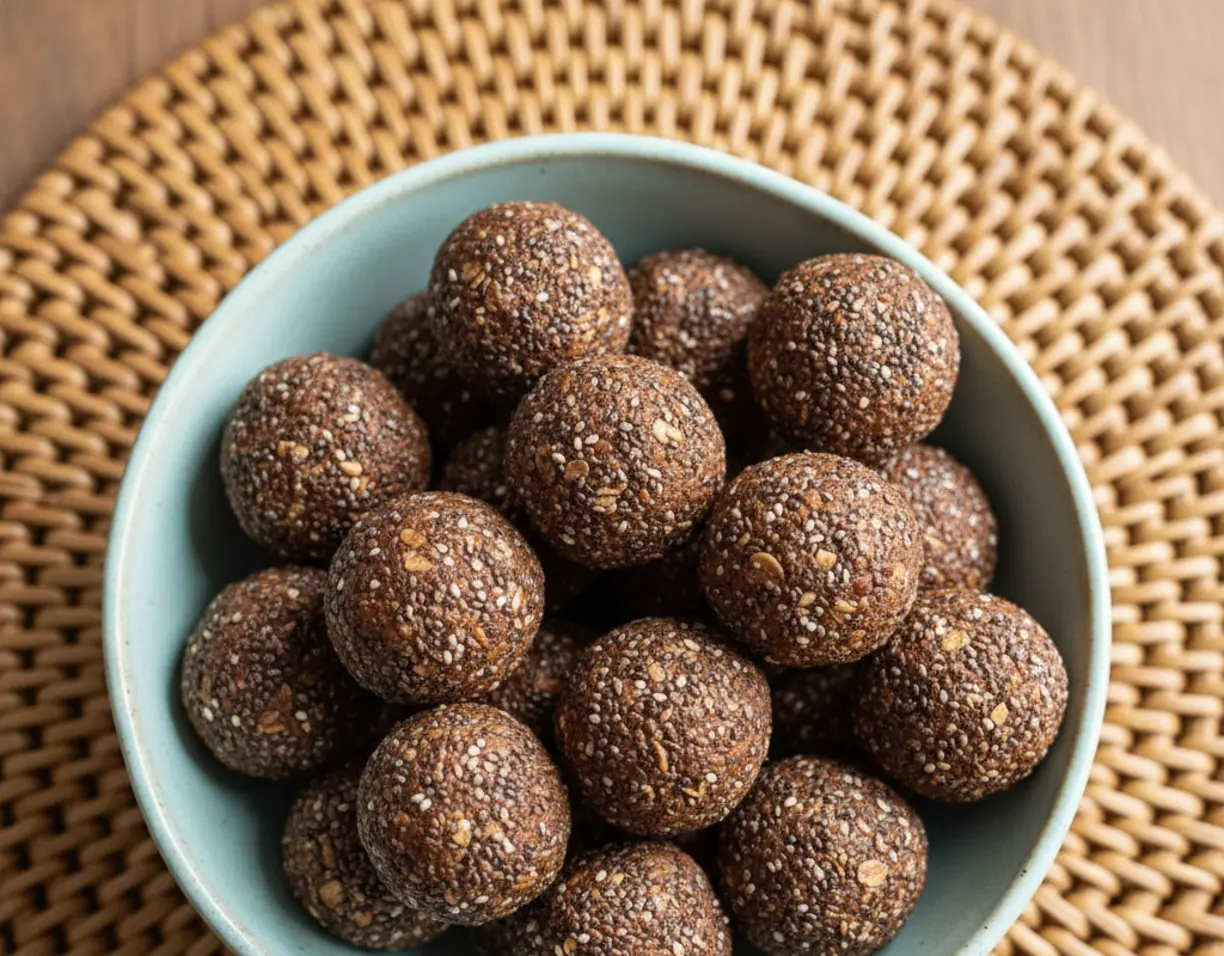 gesunde schokokugeln in 15 minuten fertig ohne zucker