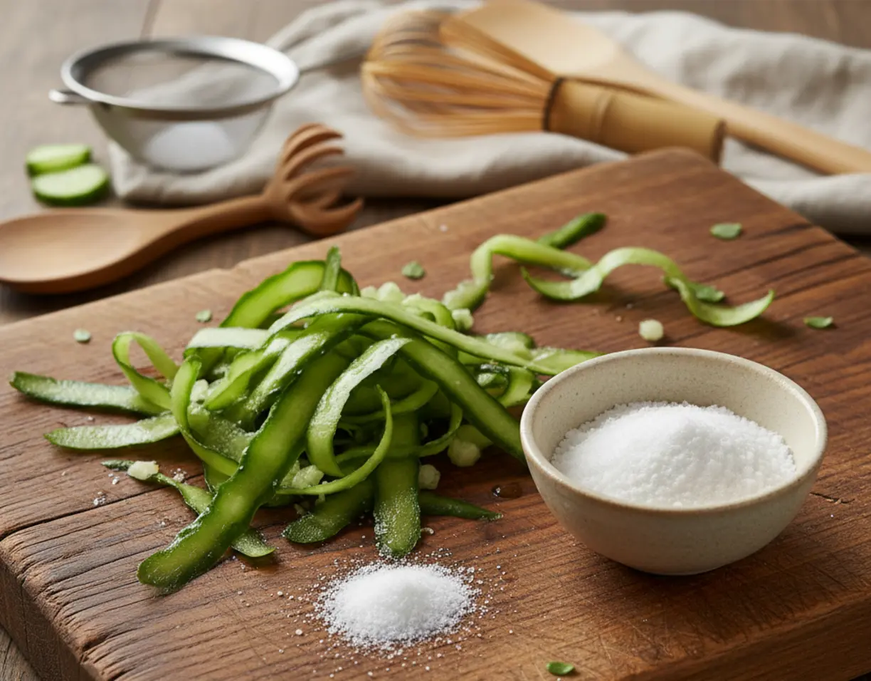 gurkenschalen nie wegwerfen genialer trick fyrs bad 2