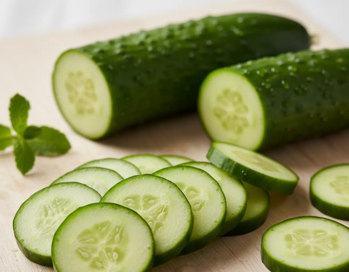 gurkenschalen nie wegwerfen genialer trick fyrs bad