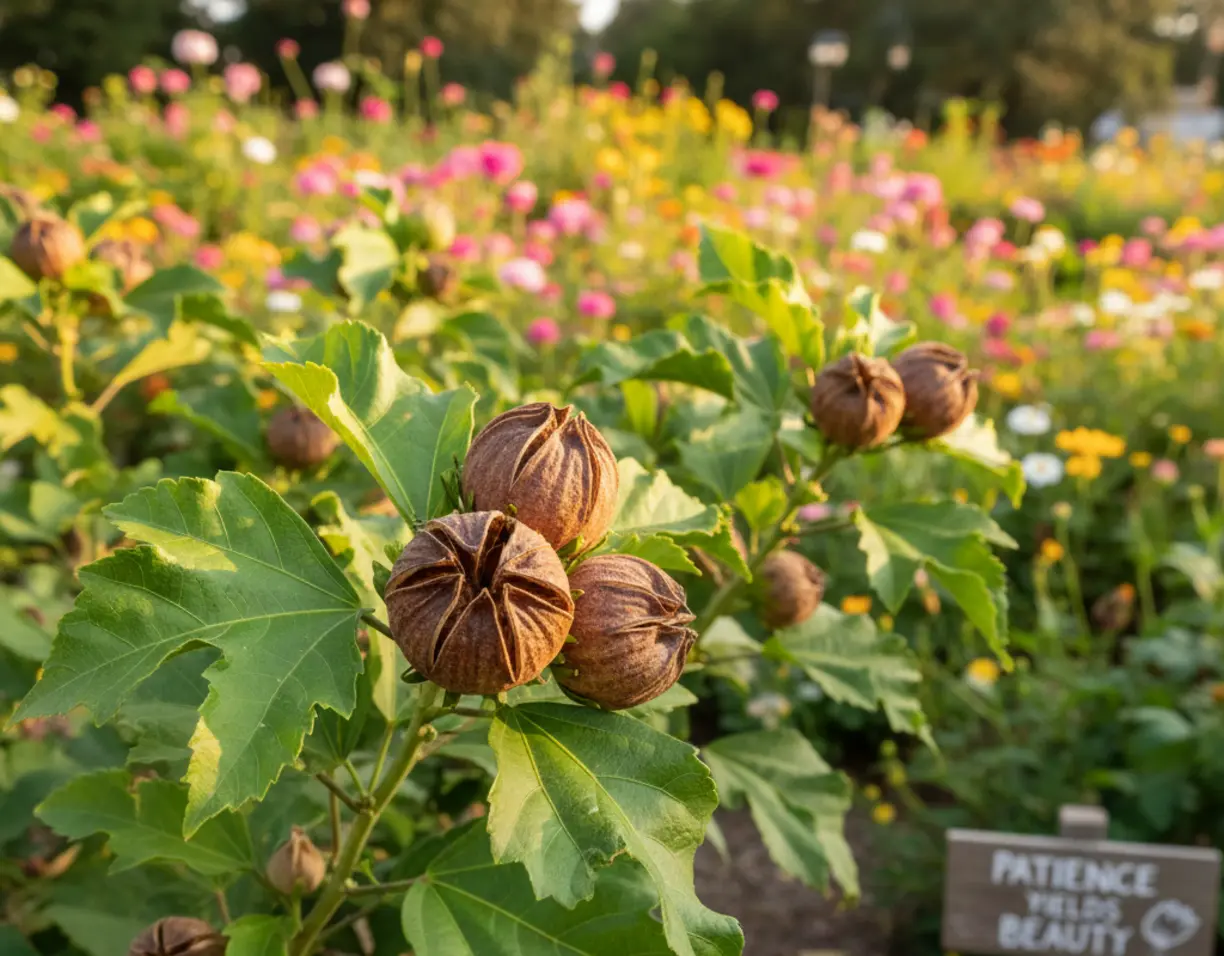 hibiskus samenkapseln entfernen oder dran lassen 3