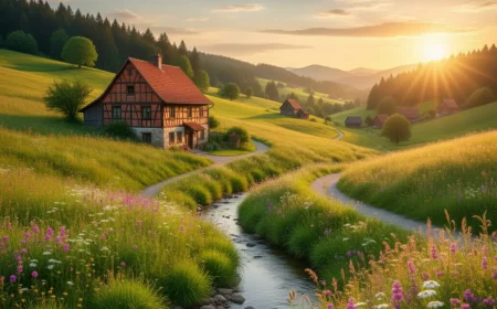 isolierter als je zuvor ein dorf das seine bahn verlor