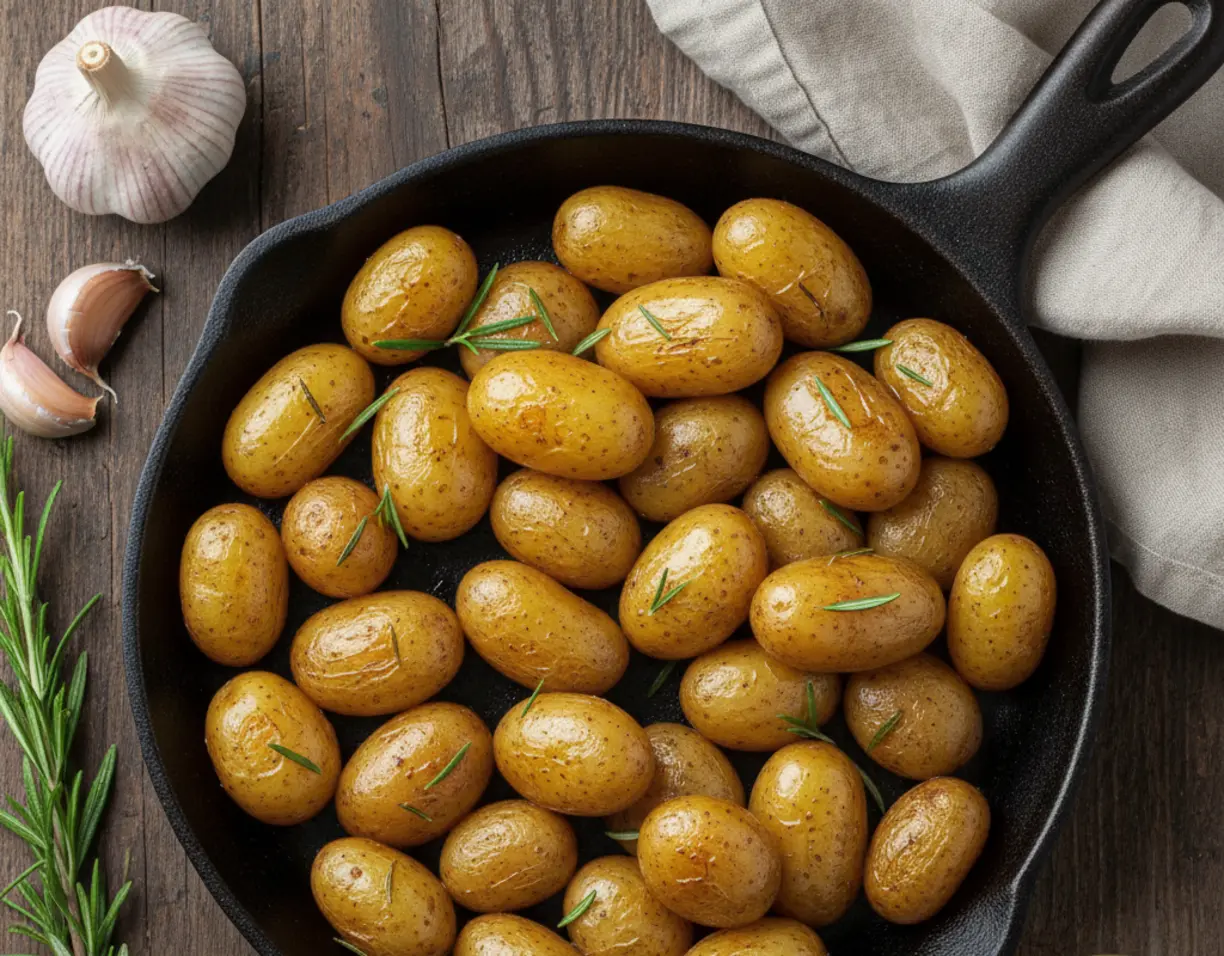 knusprige kartoffeln aus der pfanne fertig in 20 min