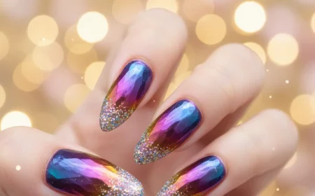 la manucure verre liquide le secret des ongles 3d chrome