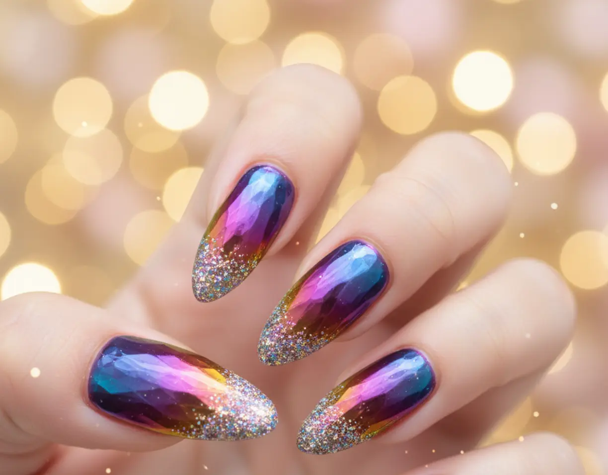 la manucure verre liquide le secret des ongles 3d chrome