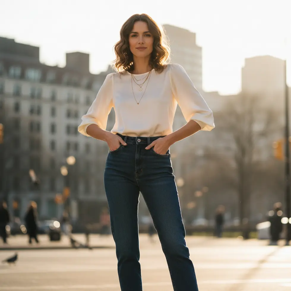 le jean parfait pour les petites pour allonger sa silhouette 3