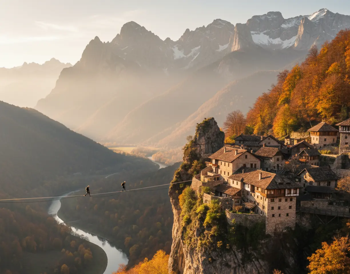 mit 120 kmh yber italiens schynstes bergdorf fliegen