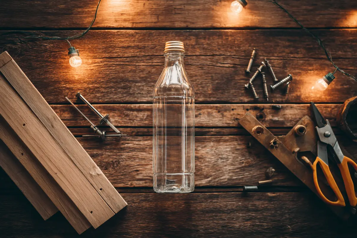 myuse im haus ich fange sie mit einer leeren plastikflasche 2