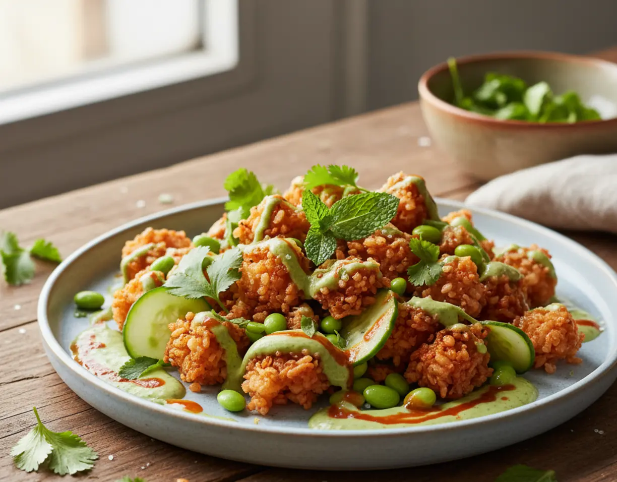 reis vom vortag so wird er zum genialen crispy salat 2