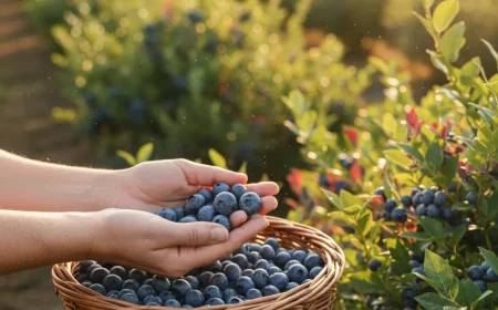 riesige blaubeer ernte dieser unbeliebte schritt zahlt sich aus