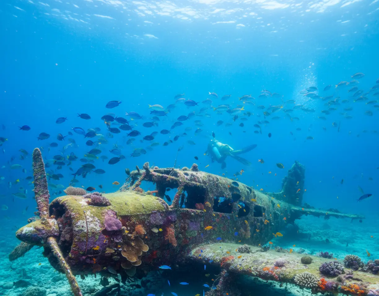 statt cossi leipzigs see mit flugzeugwrack schwimmender bar 2