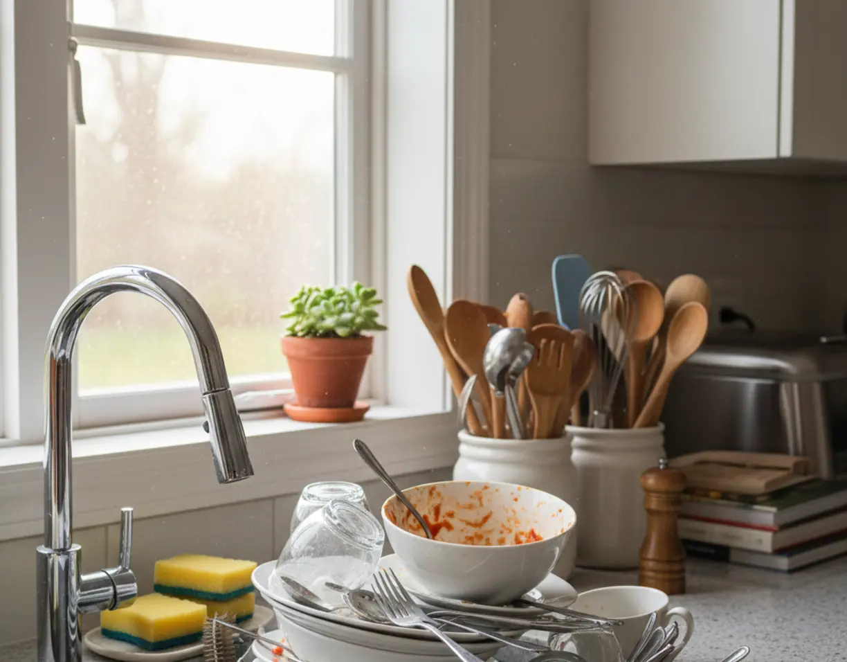 typfe reinigen diesen kychenabfall nicht wegwerfen