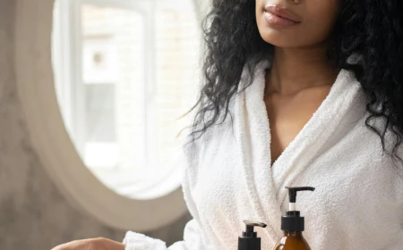 gesundes, gepflegtes haar