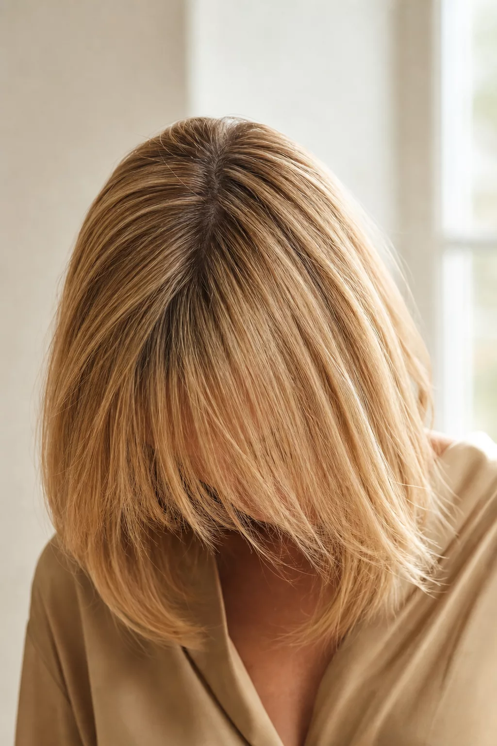 Clavi Cut mit softem, ausgefranstem Pony auf Schlüsselbeinhöhe