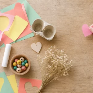 Muttertag basteln Grundschule: Materialien für Karten und Geschenke