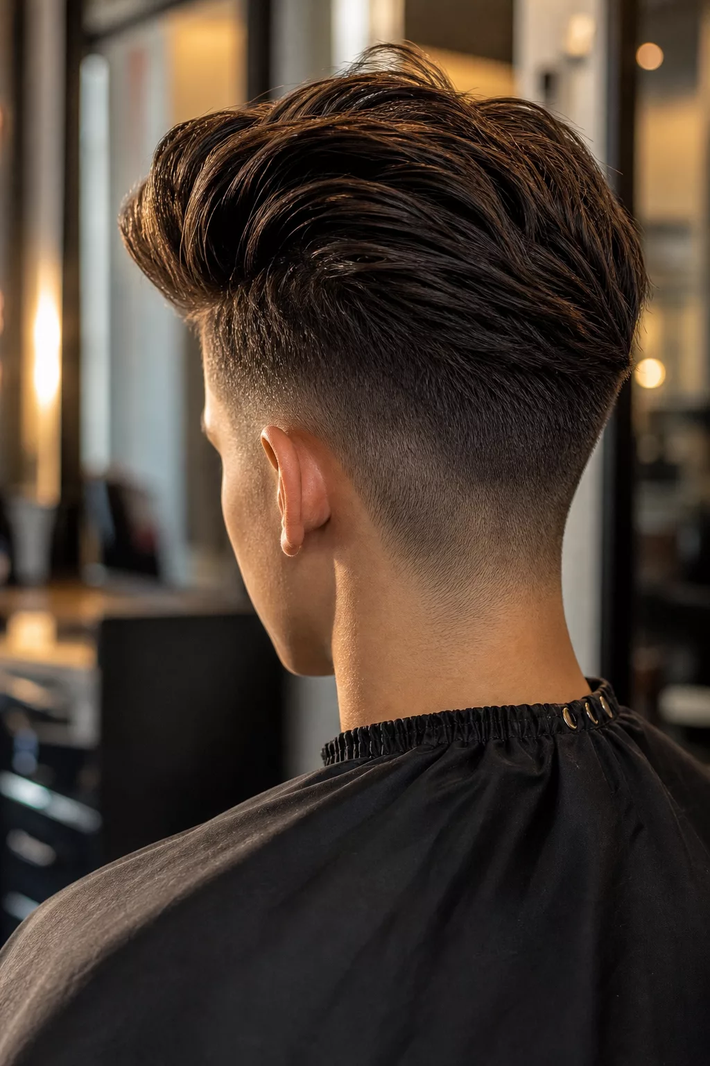 Moderne Pompadour-Frisur als Trend für Teenager Jungs