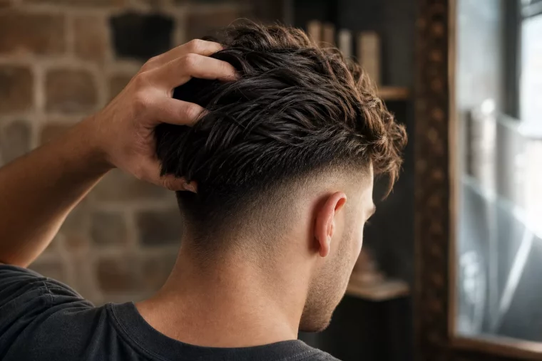 Undercut nach Haartyp: moderner Fade mit texturiertem Deckhaar